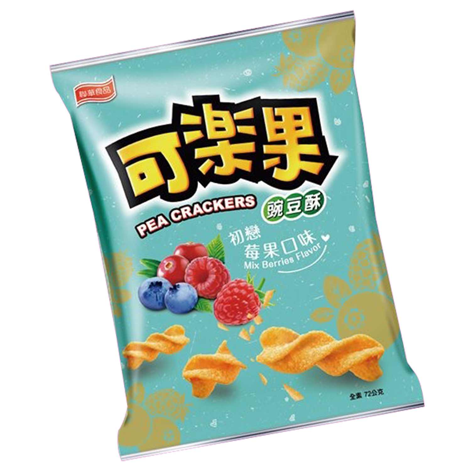 Image Pea Cracker Mix Berries 联华-莓果可乐果 105grams